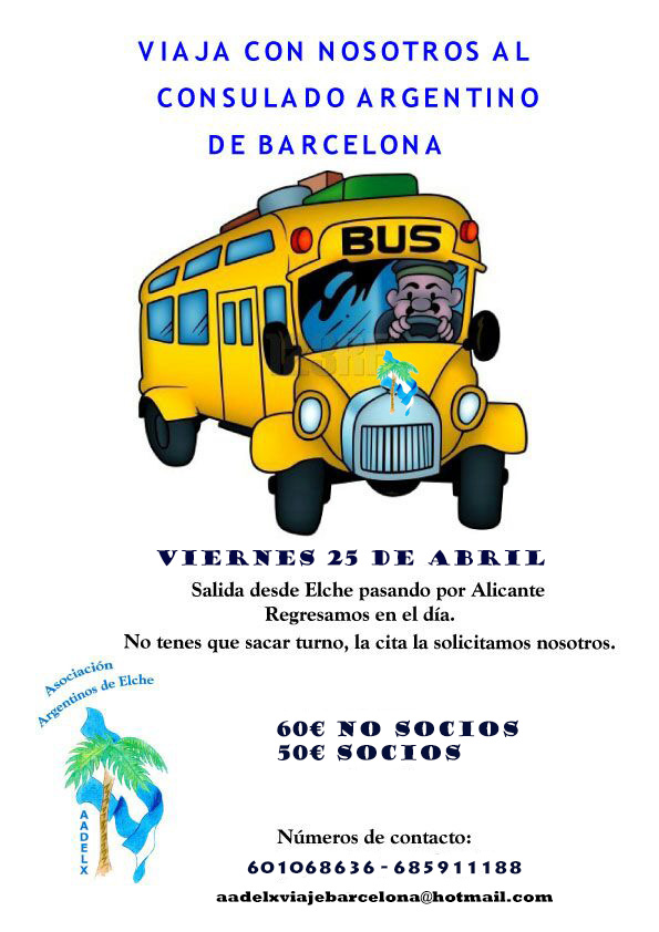 Lee más sobre el artículo 13º Viaje al Consulado General Argentino de Barcelona