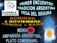 AADELX está que Se Sale! Primer Encuentro Tradición Argentina Vega del Segura