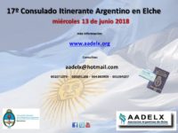 17º Consulado Itinerante Elche –  junio 2018