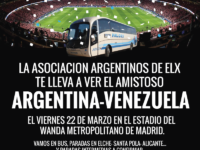 Vamos al Amistoso Argentina Venezuela